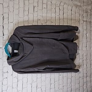 Mondetta Charcoal Gray Asymmetrical Hoodie
